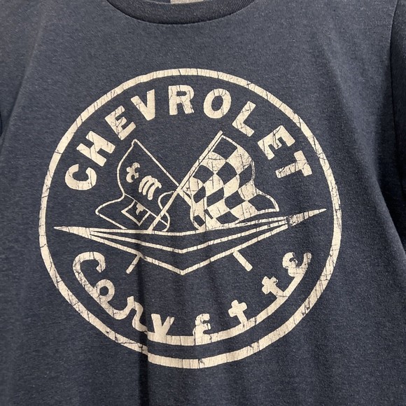 GM Offical Chevrolet Grey Crewneck T-shirt Womens Small - Picture 2 of 4